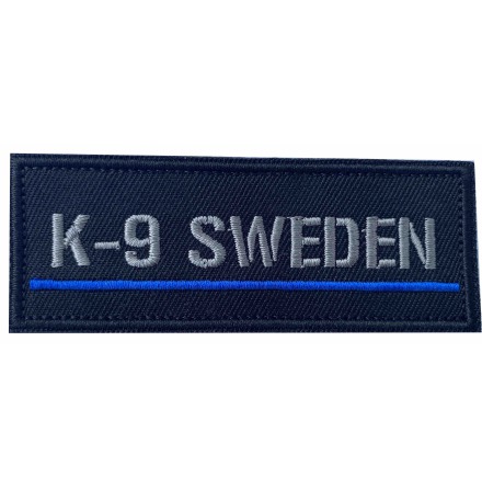 Tygmärke K9 SWEDEN