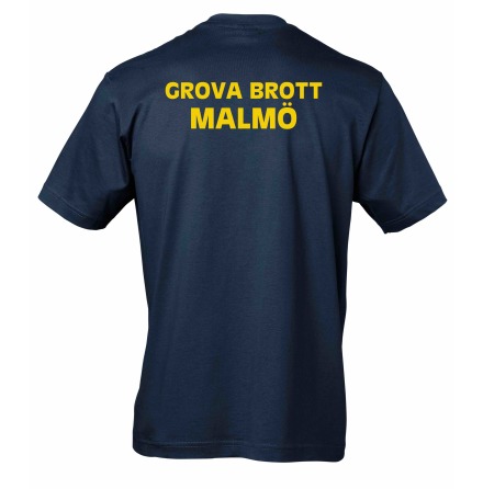 T-shirt bomull Grova brott Malmö