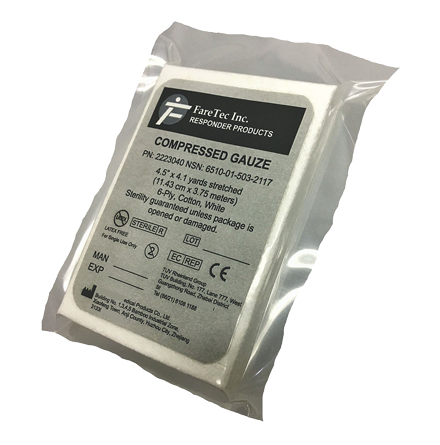 Compressed Gauze, steril gasbinda/tamponeringsvv